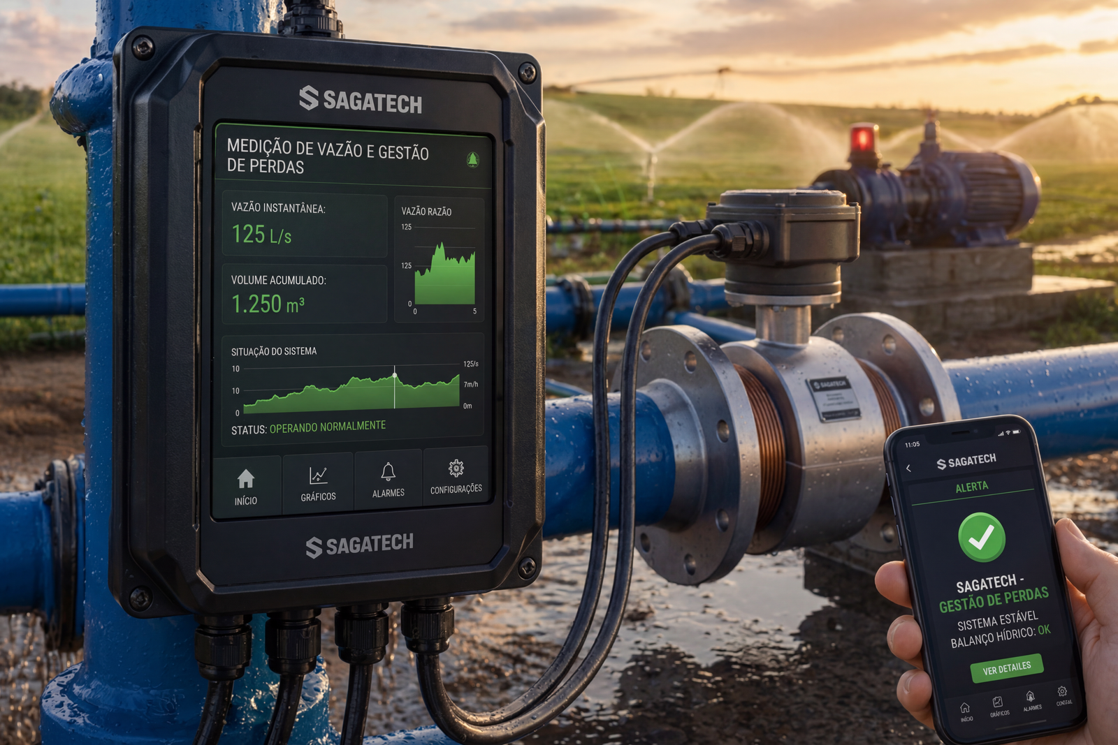 Medição de Vazão e Gestão de Perdas